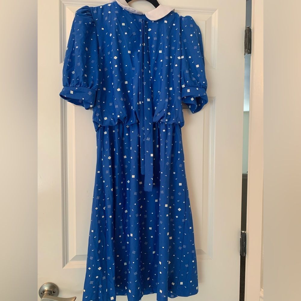 KR of NY Woman’s Blue Collared Dress size 12